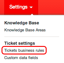 Tickets business rules